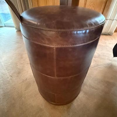 Sale Photo Thumbnail #239: 26” tall  x 15 1/2”wide. Nice brown leather