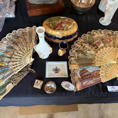 Sale Photo Thumbnail #532: 11 Pieces total. Some Murano and Limoges 