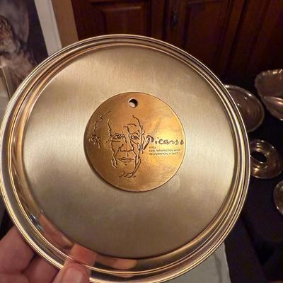 Sale Photo Thumbnail #781: “Don Quixote de la Mancha” Single Plate No Box - 342 grams total