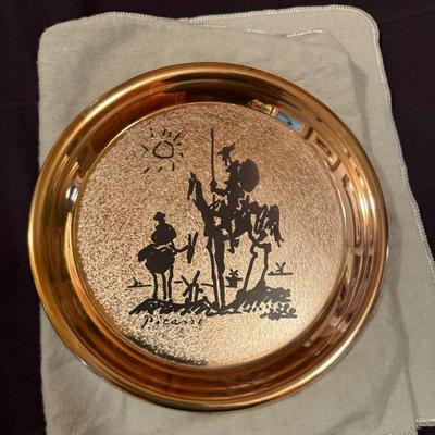 Sale Photo Thumbnail #780: “Don Quixote de la Mancha” Single Plate No Box - 342 grams total