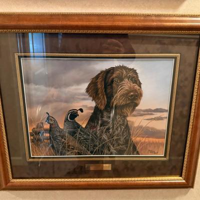 Sale Photo Thumbnail #783: California Upland Game Stamp Submission 28” wide x 23 1/2” tall