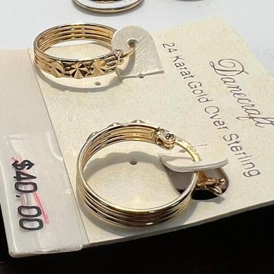 Sterling Small Hoop Earrings & More For Pierced Ears (ST-RG)