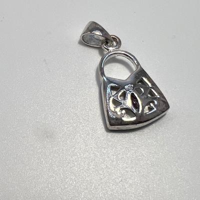 Bill & Lou Zuni Coral Cluster Plus Sterling Earrings & Malachite Pendant (ST-RG)