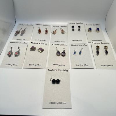 Nature Candles Dangly Earrings & More (ST-RG)