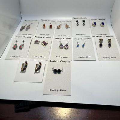 Nature Candles Dangly Earrings & More (ST-RG)