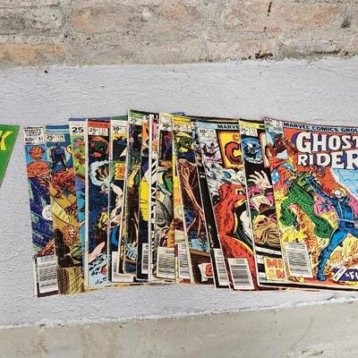 Sale Photo Thumbnail #361: Comics are not in my knowledge base so I am just selling them as a straight to auction lot. Dc, Marvel, Spire, MAD, Archie, and Richie Rich to name a few. There are some interesting ones that are really not politically correct..oof! Neat lot!