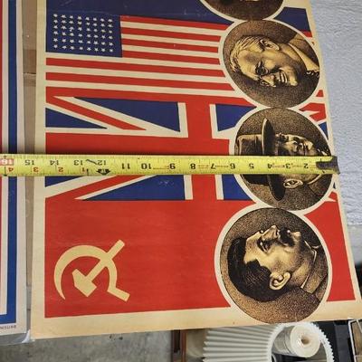 Sale Photo Thumbnail #379: Lot of historical papers and posters