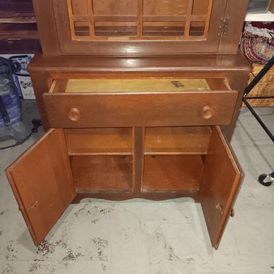 DAINTY ANTIQUE HUTCH