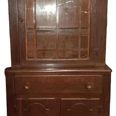 DAINTY ANTIQUE HUTCH