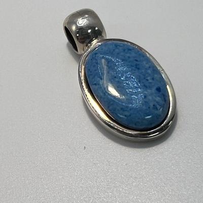 Stunning Stone & Sterling Pendants (ST-RG)
