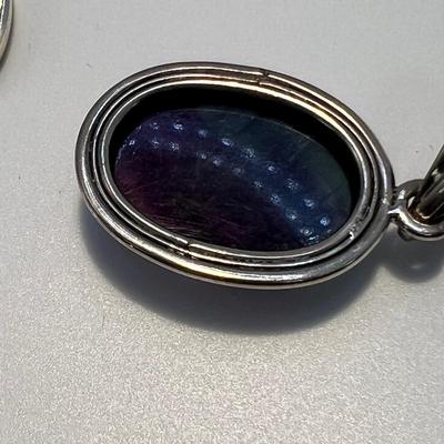Stunning Stone & Sterling Pendants (ST-RG)