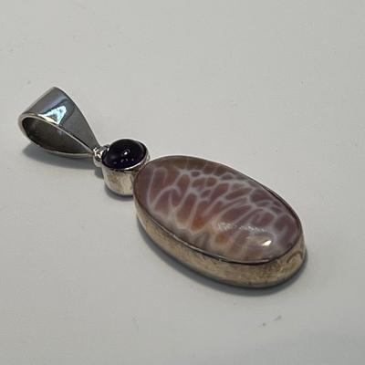 Stunning Stone & Sterling Pendants (ST-RG)