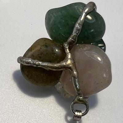 Stunning Stone & Sterling Pendants (ST-RG)