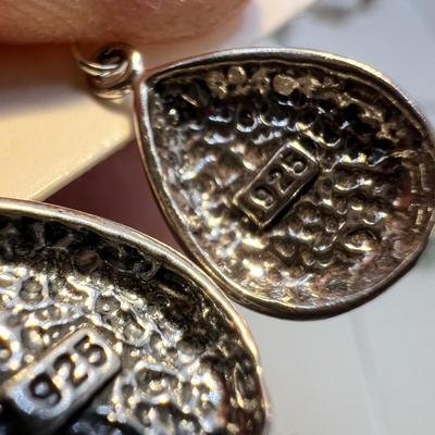 Twelve Pairs of Sterling Earrings By Natures Candles (ST-RG)