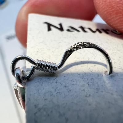 Twelve Pairs of Sterling Earrings By Natures Candles (ST-RG)