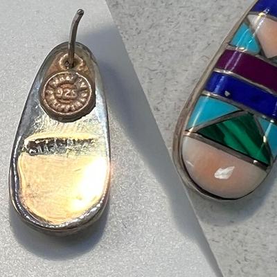 Heaven & Earth Plus Nature Candles Sterling Earrings (ST-RG)