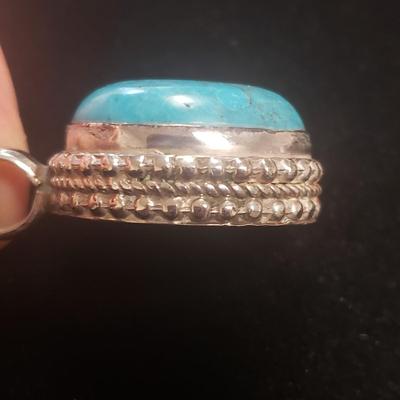 Ten Sterling and Stone Pendants (ST-KD)