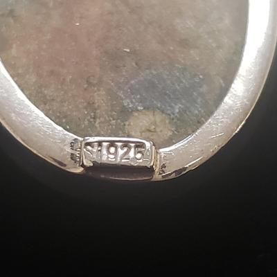 Ten Sterling and Stone Pendants (ST-KD)