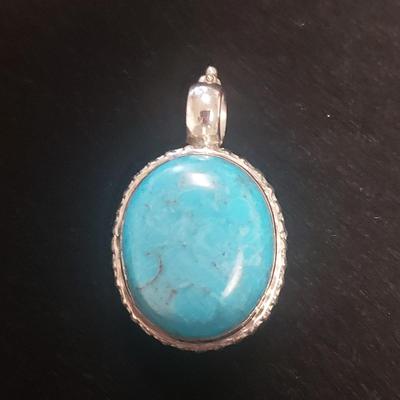 Ten Sterling and Stone Pendants (ST-KD)