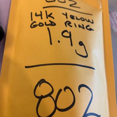 14k White Gold Ring - 1.9 grams