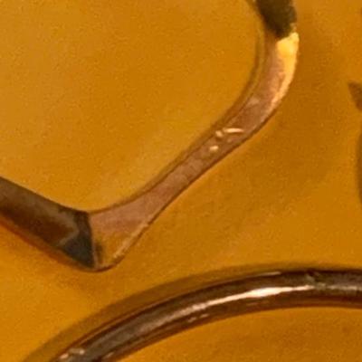 14k Yellow Gold Pendants Lot - 6 grams total