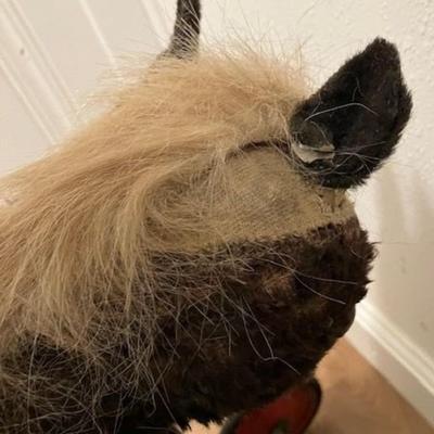Vintage Steiff Pony On Wheels