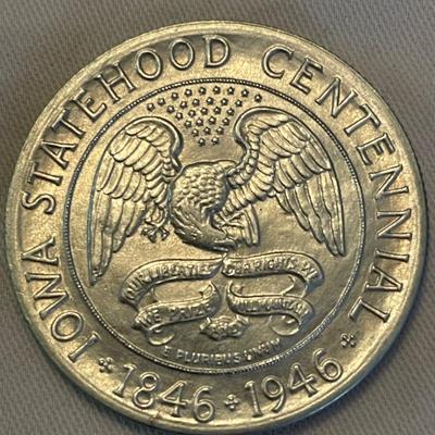 1846-1946 IOWA STATEHOOD CENTENNIAL HALF DOLLAR
