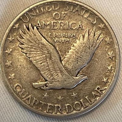 1929 STANDING LIBERTY SILVER QUARTER