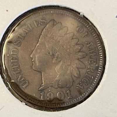 1901 INDIAN HEAD PENNY