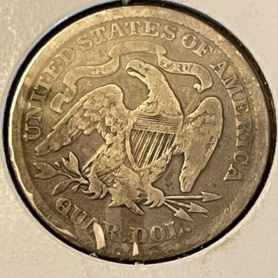 1891 SEATED LIBERTY SILVER QUARTER