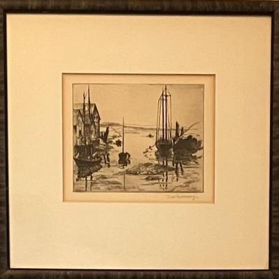 Etching By Ivan Summers