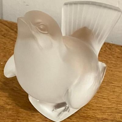 Lalique Bird Figure