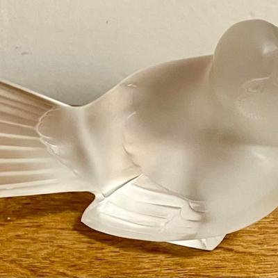 Lalique Bird Figure