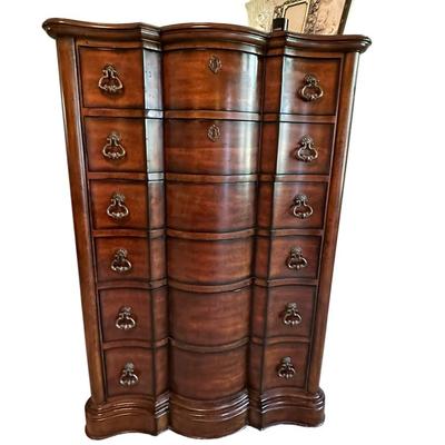 Furniture - Tall Chest of Drawers w/decor Master Bedroom