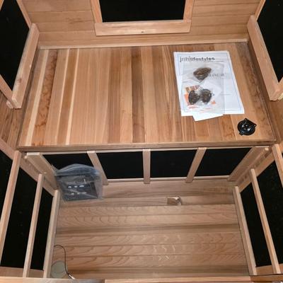 Furniture - Indoor Infrared Sauna - (Small Hole in Floor)