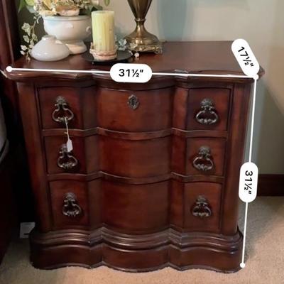 Furniture - Bedside Table No. 2 w/decor Master Bedroom