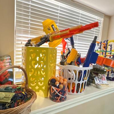 Toys - Nerf Guns and Marble Maze