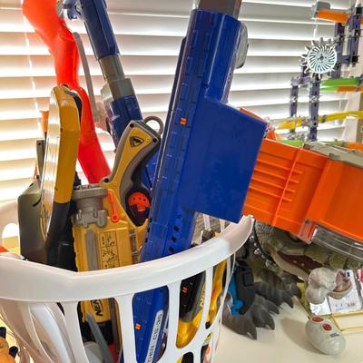Toys - Nerf Guns and Marble Maze