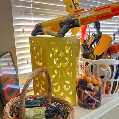 Toys - Nerf Guns and Marble Maze