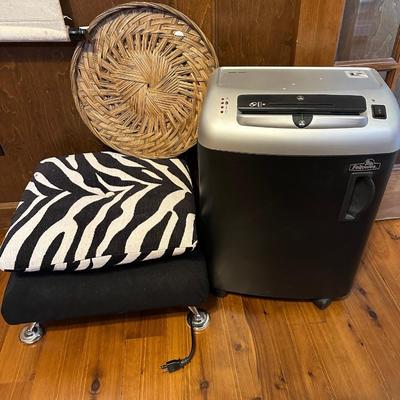 Furniture -Footstool, shredder, decor