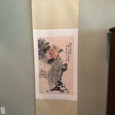 Art -Asian Scroll 1 Master Bedroom