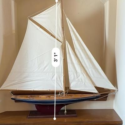 Decor - Sail Boat