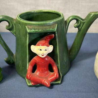 Vintage Treasure Craft Elf Pitcher and More