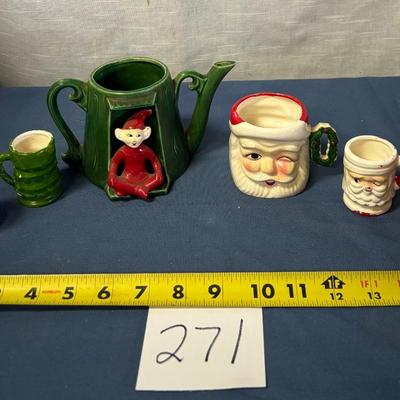 Vintage Treasure Craft Elf Pitcher and More