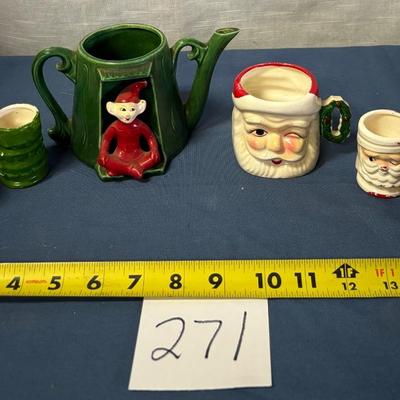 Vintage Treasure Craft Elf Pitcher and More