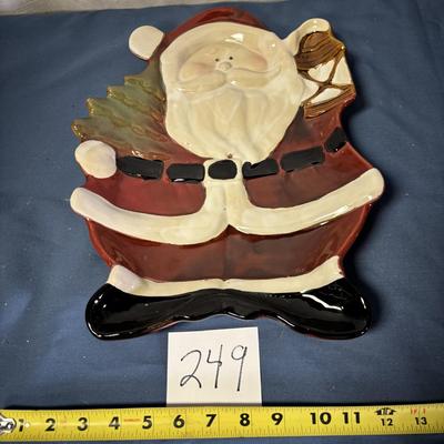 Santa Serving Plate