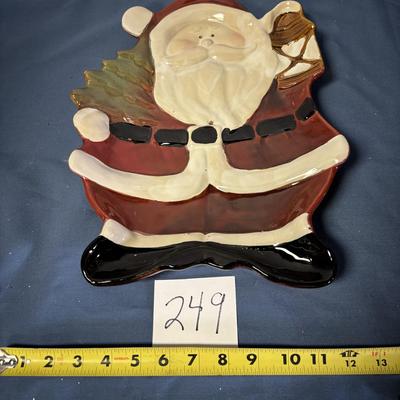 Santa Serving Plate