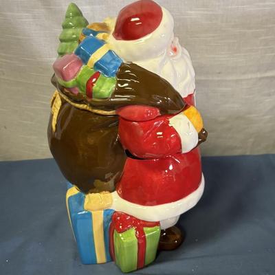 Santa Cookie Jar