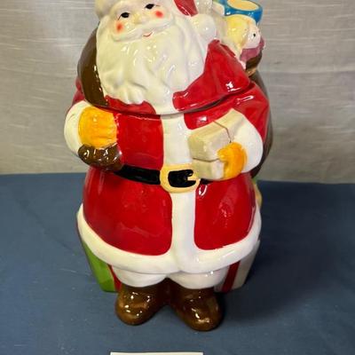 Santa Cookie Jar