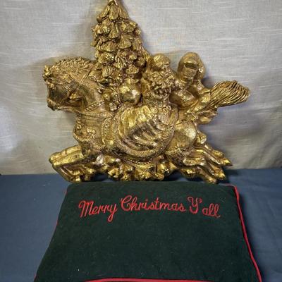 Horse and Santa Wall Hanging and More